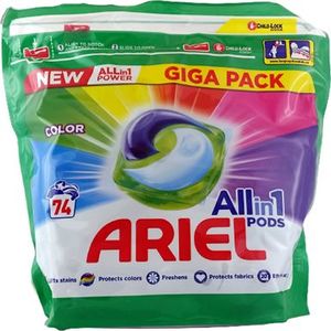 Ariel Ariel Kapsułki do prania Allin1 Color 74szt. uniwersalny 1