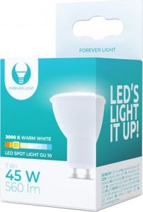 Forever Light Żarówka LED GU10 7W 230V 3000K 560lm Forever Light 1