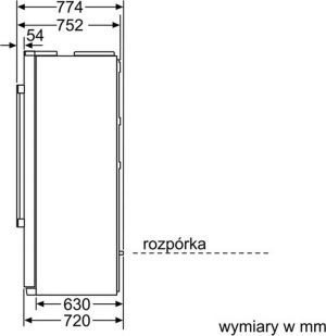 Lodówka Bosch KAG90AI20 8