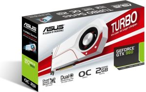 Karta graficzna Asus GTX 960OC TURBO 2GB GDDR5 (128 bit) DVI, HDMI, 3xDP (TURBO-GTX960-OC-2GD5) 2