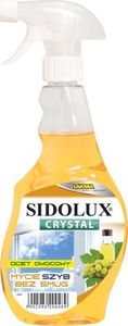 Sidolux Sidolux Płyn do mycia szyb Crystal Ocet owocowy 500ml uniwersalny 1