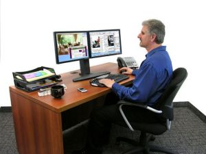 Ergotron Stojak biurkowy na 2 monitory do 24" Neo-Flex (33-396-085) 4