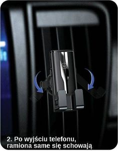 Usams Uchwyt zaciskowy do samochodu Gravity ZJ058ZJ01 11