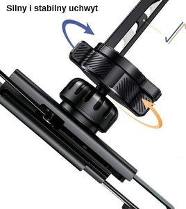 Usams Uchwyt zaciskowy do samochodu Gravity ZJ058ZJ01 13