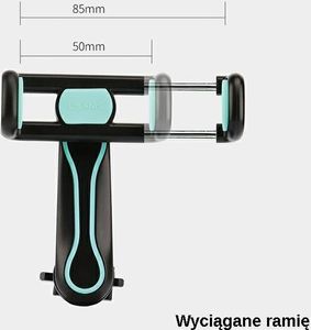 Usams Uchwyt zaciskowy do samochodu Tuyere FX Series VSFX02 10