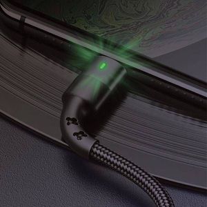 Kabel USB Usams USB-A - USB-C 1 m Czarny (23867) 3