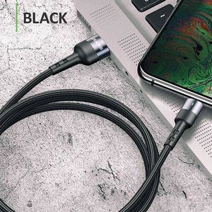 Kabel USB Usams USB-A - Lightning 1 m Czarny (23858) 2
