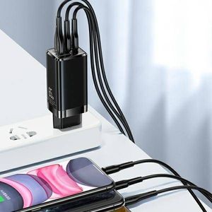 Ładowarka Usams T33 1x USB-A 2x USB-C 3 A (109583) 3