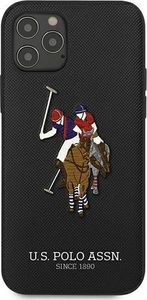 U.S. Polo Assn US Polo USHCP12MPUGFLBK iPhone 12/12 Pro 6,1 czarny/black Polo Embroidery Collection 3