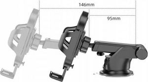 Tech-Protect TECH-PROTECT UNIVERSAL CAR MOUNT BLACK 3