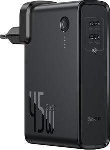Ładowarka Baseus Power StationGaN2 2x USB-C 3 A (58030) 1