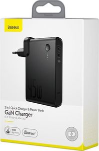 Ładowarka Baseus Power StationGaN2 2x USB-C 3 A (58030) 8