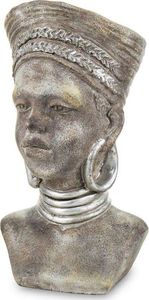 Pigmejka Osłonka rzeźba szamanka beżowa ceramika 29x16x12 uniwersalny 1