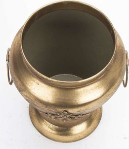 Pigmejka Osłonka Antyczna Amfora Na Kwiaty Złota 20x18x18 uniwersalny 2