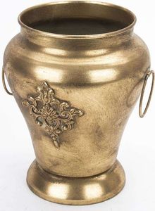 Pigmejka Osłonka Antyczna Amfora Na Kwiaty Złota 20x18x18 uniwersalny 4