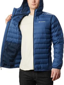 Kurtka męska Columbia Lake 22 Down Hooded granatowa r. XL 4