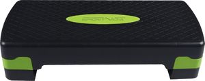 SportVida Step do ćwiczeń 2 stopnie czarno-zielony (SV-HK0040) 3