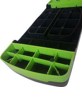 SportVida Step do ćwiczeń 2 stopnie czarno-zielony (SV-HK0040) 5