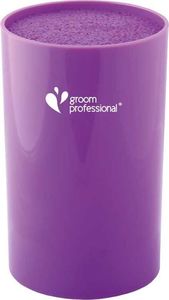 Groom Professional Stojak na nożyczki groomerskie, cylinder, fioletowy uniwersalny 1