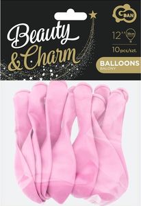 GoDan Balony Beauty Charm makaronowe różowe 10 szt Godan 1
