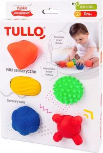 Tullo Piłki sensoryczne 5szt 0m+ Tullo 1