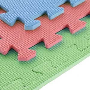 One Fitness Mata ochronna MP10 180 cm x 180 cm x 1 cm wielokolorowa 11