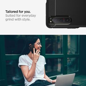 Spigen SPIGEN RUGGED ARMOR SONY XPERIA 5 II MATTE BLACK 9