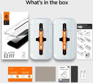 Spigen Szkło Hartowane Spigen Glass.Tr Ez Fit 2-Pack iPhone 12 Pro / iPhone 12 9