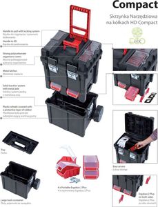 Patrol Group Skrzynka narzędziowa na kółkach Wheelbox HD Compact 3