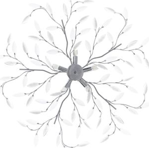 Lampa sufitowa vidaXL Lampa sufitowa, listki z kryształu akrylowego, 5 żarówek E14 3