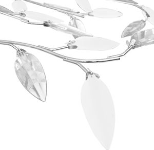 Lampa sufitowa vidaXL Lampa sufitowa, listki z kryształu akrylowego, 5 żarówek E14 4