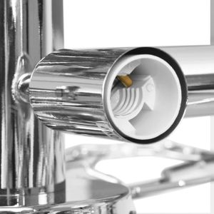 Lampa sufitowa vidaXL Lampa sufitowa, listki z kryształu akrylowego, 5 żarówek E14 5