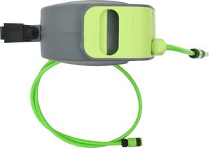 vidaXL Automatyczny bęben ścienny na wąż ogrodowy zwijacz 20+2m 3