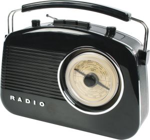 Radio Nedis Retro, AM / FM , czarne (HAV-TR710BL) 2