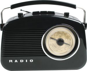 Radio Nedis Retro, AM / FM , czarne (HAV-TR710BL) 3