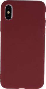 Nakładka Matt TPU do Samsung A21s burgundowa 2