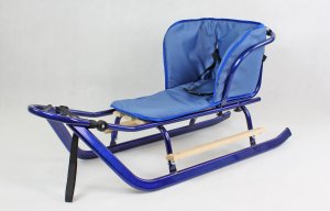 E-sezon Sanki z oparciem, podnóżkami i materacykiem Maxiline S03 2