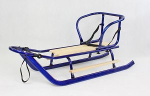 E-sezon Sanki z oparciem, podnóżkami i materacykiem Maxiline S03 4