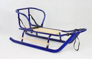 E-sezon Sanki z oparciem, podnóżkami i materacykiem Maxiline S03 5