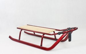 E-sezon Sanki dla dzieci z oparciem, podnóżkami i materacykiem Maxiline S04 6