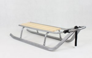 E-sezon Sanki dla dzieci z oparciem, podnóżkami i materacem -S01 8