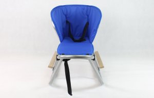 E-sezon Sanki dla dzieci z oparciem, podnóżkami i materacem -S01 3