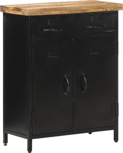 vidaXL Szafka, 60 x 30 x 76 cm, surowe drewno mango 1