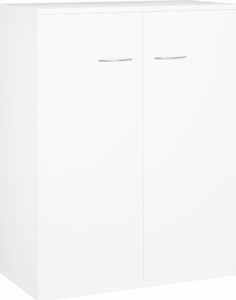 vidaXL Szafka, biała, 60 x 30 x 75 cm, płyta wiórowa 2