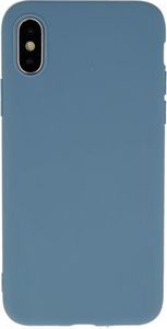 Nakładka Matt TPU do Samsung A10 szaro-niebieska 2