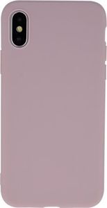 Nakładka Matt TPU do Samsung A41 pudrowo-różowa 2