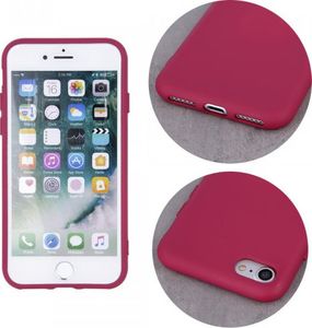 Nakładka Silicon do Xiaomi Redmi Note 8T bordowa 3