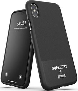 Dr Nona SuperDry Moulded Canvas iPhone X/Xs Case czarny/black 41544 1