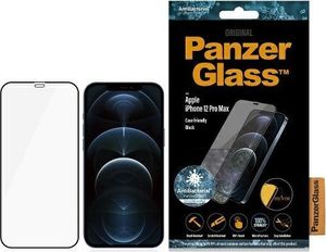PanzerGlass Szkło hartowane antybakteryjne E2E Super+ do iPhone 12 Pro Max (2712) 1