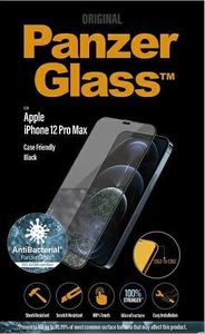 PanzerGlass Szkło hartowane antybakteryjne E2E Super+ do iPhone 12 Pro Max (2712) 3